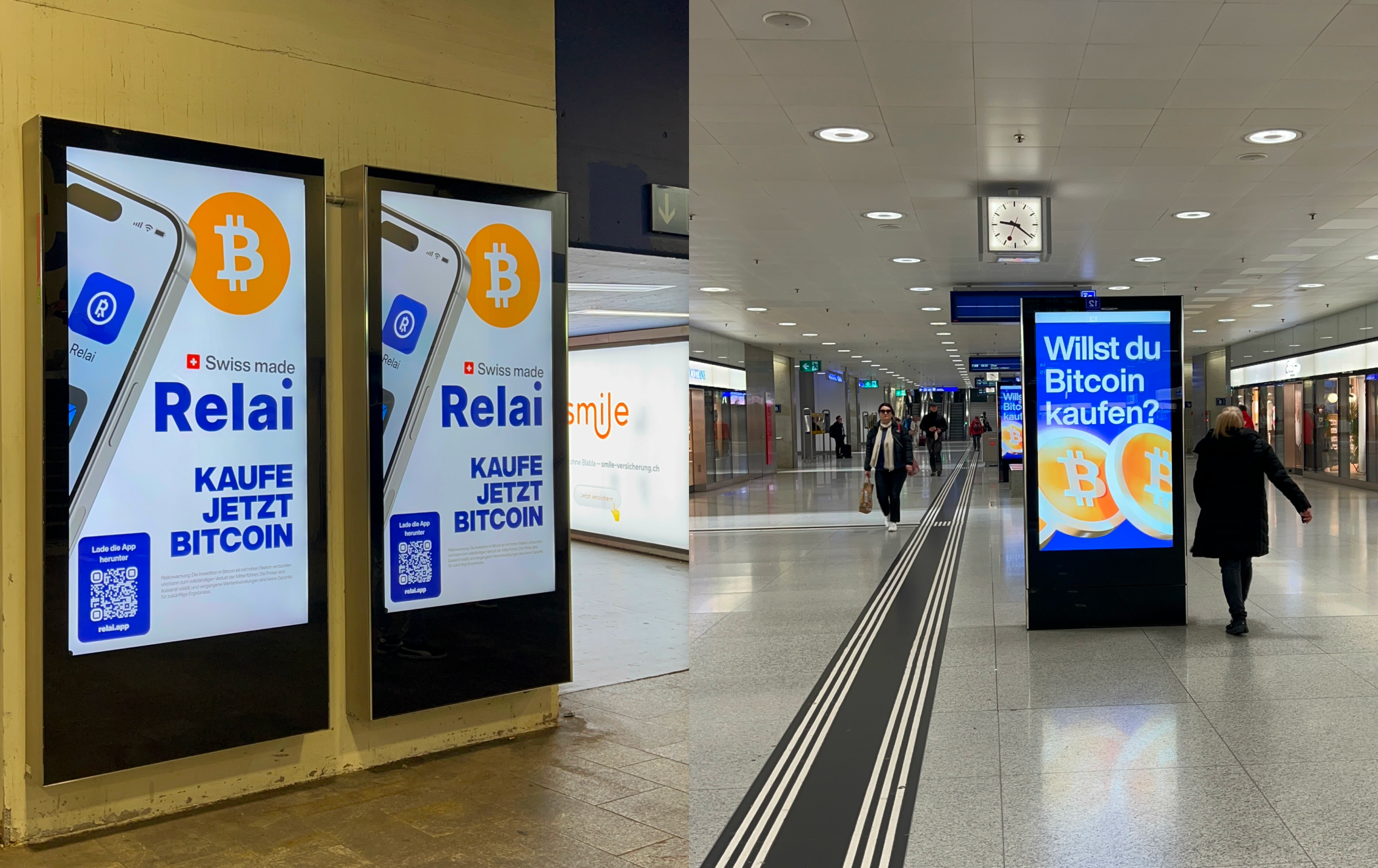 DOOH Advertising - Relai Brand Campaign