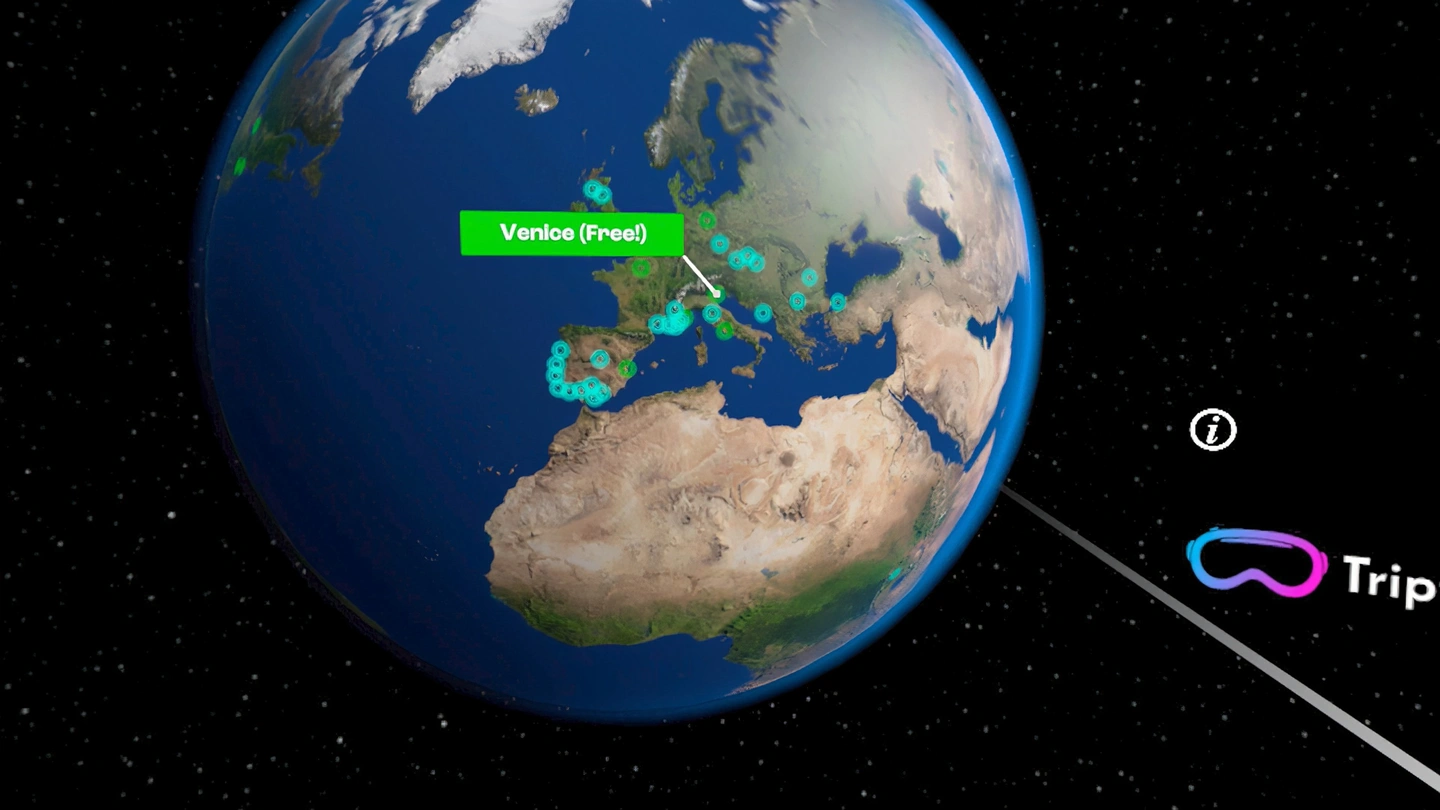 Travel VR - World View