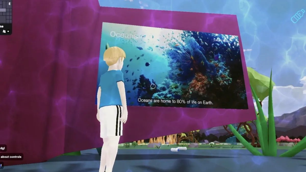 Credit Suisse: Metaverse build in Decentraland for sustainable impact 