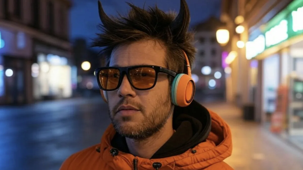 Ein futuristisches Radio